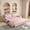 Pink, variant on 63.8" Sofa Bed Queen Size, Pull Out Couch Bed, 3-in-1 Convertible Sleeper Sofa with Side Pocket, Modern Velvet Futon Couch for Living Room, Small Space, Apartment, Bedroom, Pink