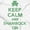 White, variant on Keep Calm Shamrock On St Patrick's Zip Up Hoodie Men's Women's Brisco Brands S