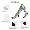 thumbnail image 5 of Pofeuu Rainbow Animals on Noah's Ark Print Compression Socks for Women & Men Circulation - Best Support for Nurses,Running,Athletic,Sports, 5 of 7