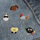 thumbnail image 4 of Set Of 10 Cartoon Cloth Patches Animal Repairing Patches With Adhesive Backing For Decorating Garments And Accessories, 4 of 4