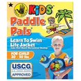 thumbnail image 3 of Body Glove Paddle Pals Life Jacket - The Safest Patented U.S. Coast Guard Approved Kids Swim Vest 33 - 55 LBS Reef, 3 of 4