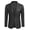 Black, variant on Men's Blazer Casual Sport Coats Slim Fit One Button Suit Jacket Lightweight Sports Jacket