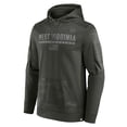 thumbnail image 2 of Men's Fanatics Olive West Virginia Mountaineers OHT Military Appreciation Guardian Pullover Hoodie, 2 of 4