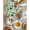 thumbnail image 4 of Saint Patrick's Day Kitchen Dish Towels for Drying Dishes Set of 4, Gnomes Hat Boot Clovers Blue Stripes Waffle Weave Microfiber Hand Tea Bathroom Towels Quick Dry & Absorbent Towel 15.7x23.6, 4 of 7