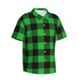 thumbnail image 2 of Balery Men'S Summer Hawaiian Shirts Short-Sleeve Design Name Printed Casual Shirts - Size Name, 2 of 9