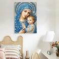 thumbnail image 2 of DIY Diamond Art Kit with Virgin Mary and Child Image, Featuring Special - shaped Diamonds on Oil Painting Canvas for Home Display, 2 of 9