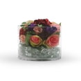 thumbnail image 7 of WGV Clear Cylinder Glass Vase - 10" Wide x 8" Height, Good quality, Heavy Weighted Base - 1 Pc, 7 of 7