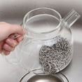 thumbnail image 4 of AMERTEER Cast Iron Cleaner Stainless Steel Chainmail Scrubber with Hanging Hole Tableware Cleaning Tool Kitchen Supply, 4 of 5