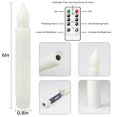 thumbnail image 2 of Velas LED sin llama Lamp MUMCHASI, 12 unidades, temporizador de 15 cm, 2 of 9