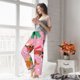 thumbnail image 5 of Balery Different Dogs Christmas Pantalones de pijama para mujer, pijamas ultraligeros, pantalones de estar por casa-Large, 5 of 6