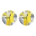 thumbnail image 3 of Reloj de pared Cateissary elegante silencioso 10 pulgadas 12 pulgadas, 3 of 6