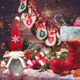 thumbnail image 4 of Santa Rudolph Doll Cloth Birthday Present For Home Christmas Holiday Decoration, 4 of 6