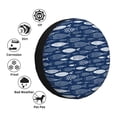 thumbnail image 4 of Balery Ornamental Fish Cubiertas para Neumáticos - Protector Resistente para Neumáticos de Camioneta, SUV, Remolque, Camper y RV-17 inch, 4 of 6