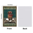thumbnail image 4 of Vintage Metal Tin Sign Iron Wall Decor for Bars Restaurants Cafes Pubs Rectangle Dog 300x200x0.5mm, 4 of 7