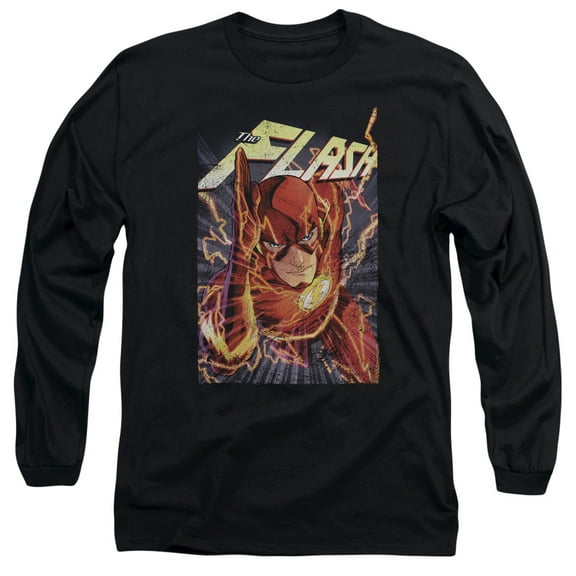 Jla - Flash One - Long Sleeve Shirt - X-Large
