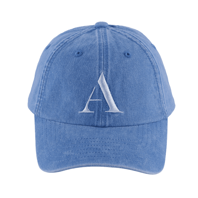Gorra para Mujer Original con Iniciales LuckyLy, Ajustable y Moderna, Letras A-Z azul Unitalla - Ajustable