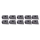 thumbnail image 4 of Hoja de carburo sólido indexable, 10 piezas de torno CNC, torneado, corte, accesorio de mecanizado, herramienta de torno CNC, ingeniería de precisión, 4 of 8