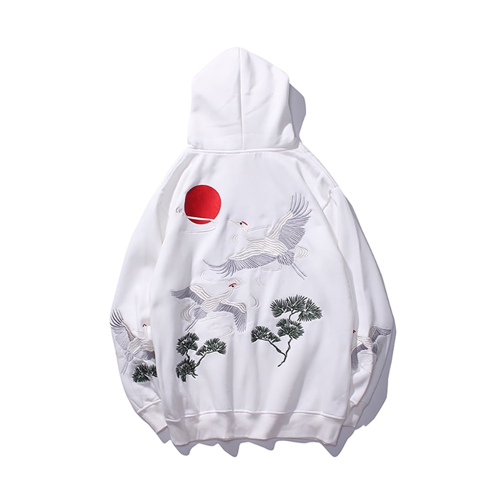 red streetwear hoodie