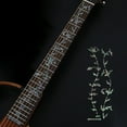 thumbnail image 1 of DIY Removable Beautiful Neck Inlay Ultra Thin Silver Tree Pearl Decal Fret Bass Board Decor Guitar Fretboard Sticker Accessories, 1 of 8