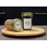 Mainstays 8 oz Mason Jars, Regular Mouth Half Pint Canning Jars with Lids and Rings, 12-Pack Small Glass Jars for Home Canning and Preserving