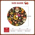 thumbnail image 4 of Bingfone Christmas Tree Skirt Mat Christmas Decoration Interior 36"-Sunflowers Mushrooms, 4 of 8