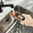 thumbnail image 5 of Digital Meat Thermometer, Instant Read Foldable Food Thermometer, Waterproof Cooking Thermometer for Home and Kitchen, Smoker Orange, 5 of 6