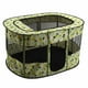 thumbnail image 2 of Casa para Gatos Plegable Tragaluz Extraíble Sala de Partos para Gatos Transpirable Parque para Perros para Suministros para Mascotas XL 110x85x60cm / 43.3x33.5x23.6in Verde, 2 of 5