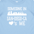 thumbnail image 4 of Inktastic San Diego Someone Loves Me Skyline Boys or Girls Baby T-Shirt, 4 of 5
