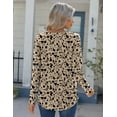 thumbnail image 7 of Zeagoo Shirts for Women 2025 Trendy Long Sleeve Tops Pleated Boho Blouses Business Casual Work Tunic Tee Tshirts, 7 of 7