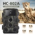 thumbnail image 4 of Hunting Camera Waterproof Motion Detection Detection PIR Infrared Memory Card Battery Operated Rechargeable Wild Animal Photographing Cameras, 4 of 9