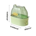 thumbnail image 2 of Leodye BPA Free Electric Egg Cooker, Automatic Shut-Off, 2-Egg, Green, 2 of 8