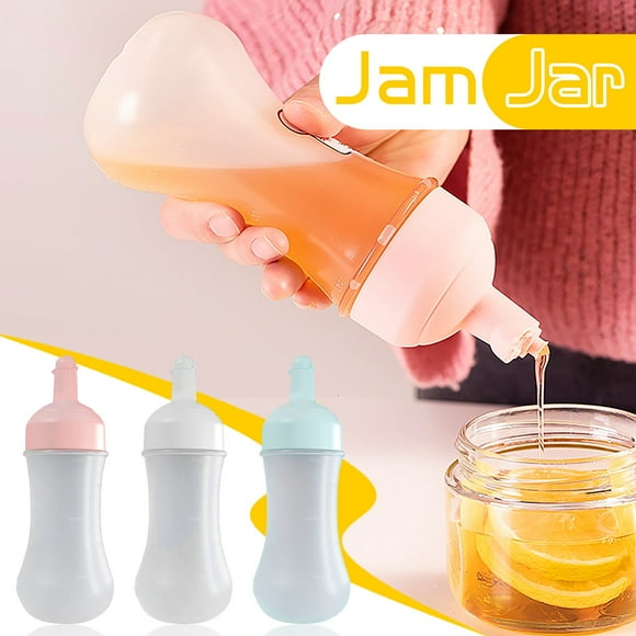 Botella de Salsa Transparente a Escala onlyliua para el hogar