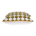 thumbnail image 4 of Nassau Collection Geometric Square Throw Pillow - 20" - Yellow and Teal Blue, 4 of 4