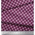 thumbnail image 3 of Soimoi Rayon Fabric Check & Floral Artistic Print Sewing Fabric Yard 42 Inch Wide, 3 of 3