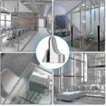 thumbnail image 5 of Adjustable Glass Shelf Bracket, 4 Pcs Glass Shelf Bracket, Wall Mounted Glass Clamp, Glass Shelf Bracket, For Glass Shelf, 5 of 5