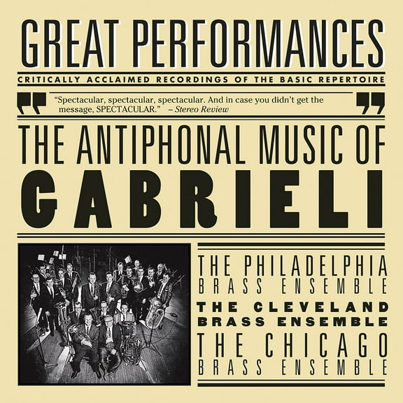 Various Artists - Antiphonal Music of Gabrieli - Music & Performance - CD