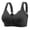 Z02-Black, variant on Daisy Bras for Older Women Front Closure No Underwire Comfortable Full Coverage Push Up Breathable Bralette (White, 44)