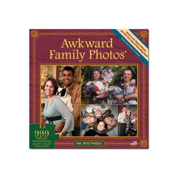 Awkward Family Photos - The Pets Puzzle - Jigsaw Puzzle - 999 Pieces