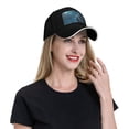 thumbnail image 4 of POBUDS - Wolfs Baseball Cap Adjustable Size for Running Workouts and Outdoor Activities All Seasons casquette for Men Women, 4 of 4