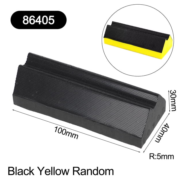 Hand Sanding Block Soft And Foam Material Interchangeable Assorted Pad 86405
