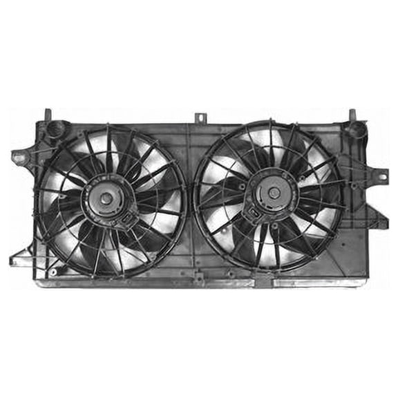 Radiator Fan Assembly - Compatible with 2005 - 2009 Buick LaCrosse 3.8L V6 2006 2007 2008