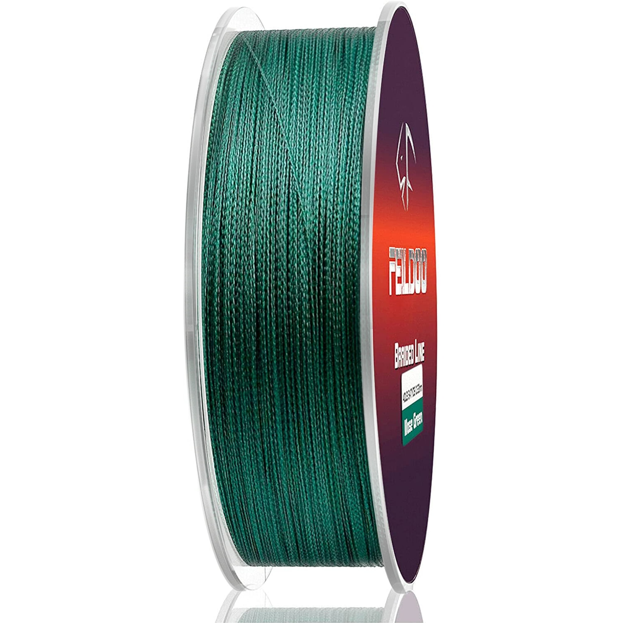 Feildoo Braided Fishing Line, Abrasion Resistant Braided Lines, High Sensitivity and Zero Stretch, 4 Strands to 8 Strands with Smaller Diameter
