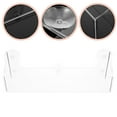 thumbnail image 2 of GOOHOCHY Organizador de estante de refrigerador Organizador de almacenamiento acrílico montado en la pared con tazas de succión para latas de soda de especias refrigerador de cocina, 2 of 7