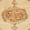 Red, variant on Unique Loom Dorchester Collection Area Rug - Brook (4' 5" Round Red/Beige)