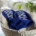 thumbnail image 5 of McKesson Adult Bariatric Slipper Socks Non-Skid & Slip Sole Blue - 1 Pair, 5 of 9