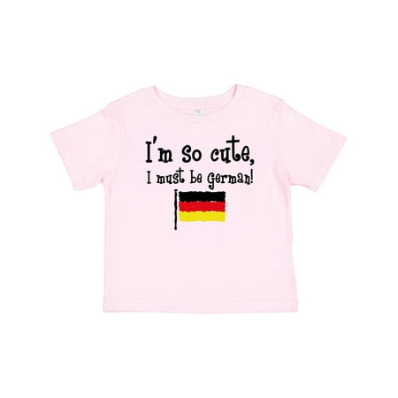 

Inktastic So Cute German Gift Toddler Boy or Toddler Girl T-Shirt
