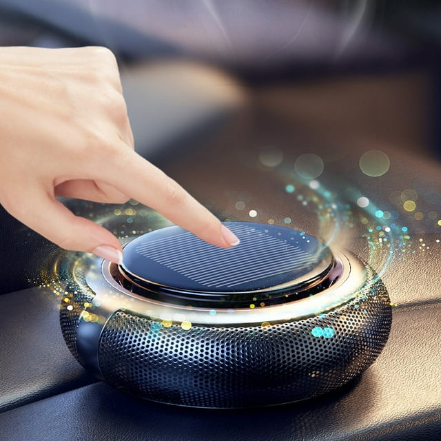 Solar Energy Car Aromatherapy Diffuser,Rotating Perfume Seat Freshener With Long-Lasting Fragrance,Compact Dashboard Decoration,Portable Essential Oil Holder,Stylish Vehicle Interior Accessory