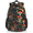 Gold, variant on Mushrooms Flowers Laptop Backpack for Women Men, 18.3 Inch Large Computer Backpacks Fashion Teacher Nurse Bag Casual Daypack for Work Travel