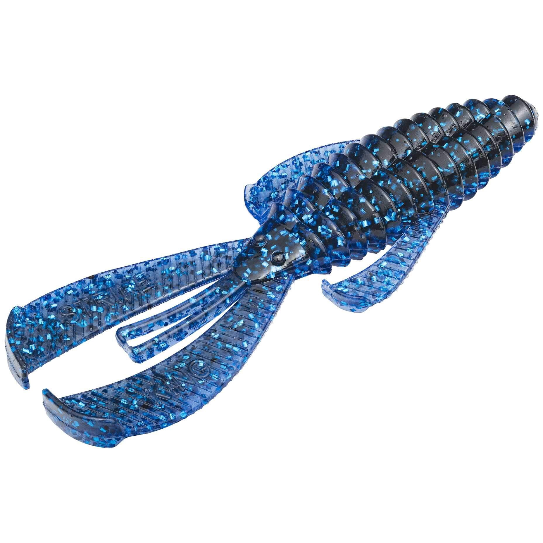 Strike King Rage Craw 4-Inch Fishing Lure – 7 Pack Soft Plastic Grub With Realistic Pincers For Bass