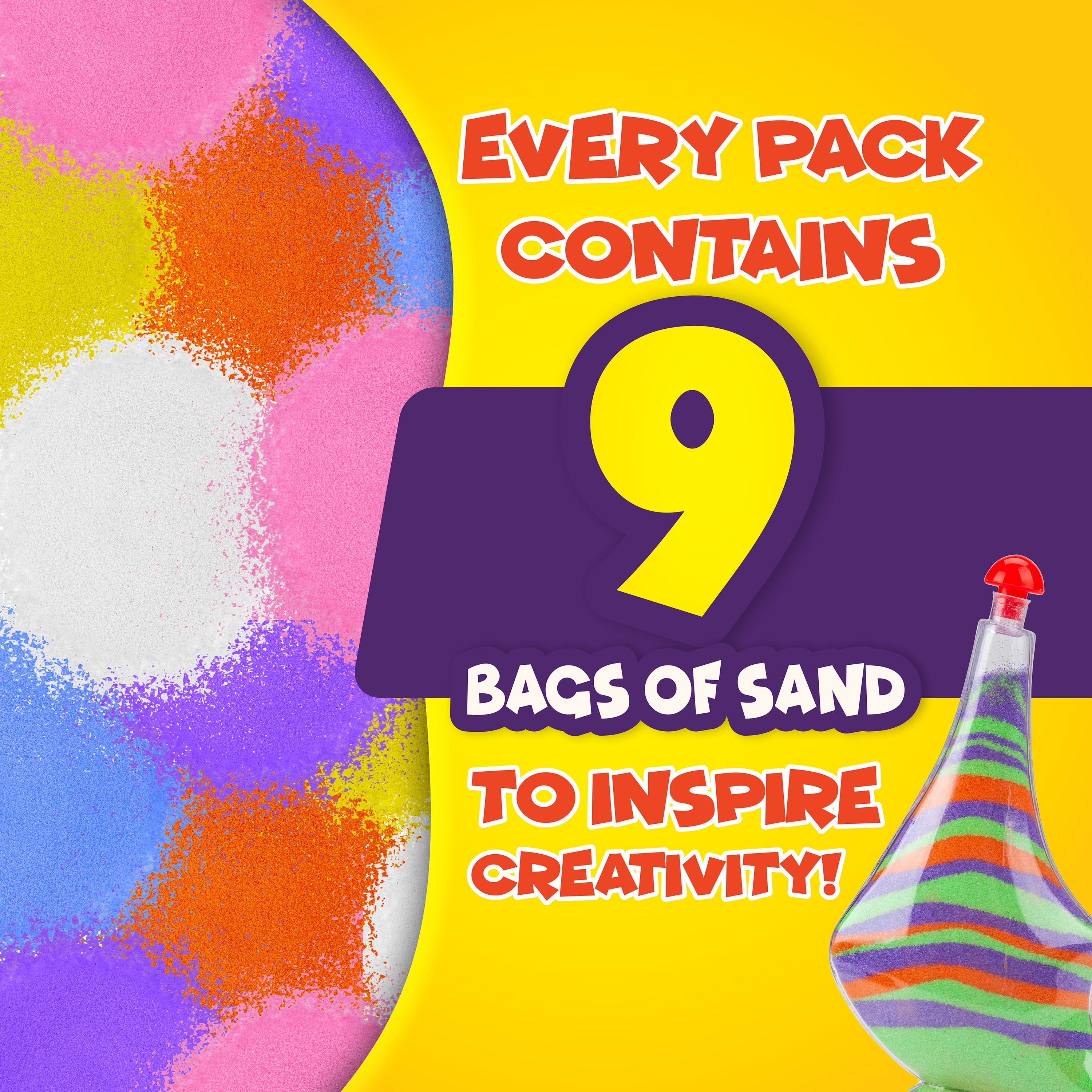Super sand refill couleur new, activites creatives et manuelles
